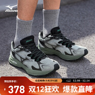 美津濃（MIZUNO）男女跑步運動(dòng)休閑鞋緩震透氣網(wǎng)面拼接RACER S 1.0 13/綠野仙蹤 42