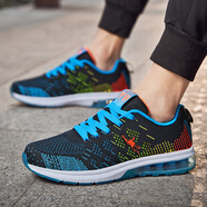 喬丹格蘭（JOEDON GOLAN）夏季運動(dòng)鞋男新款透氣網(wǎng)面大碼輕便減震跑步休閑鞋男 9798淺藍 48