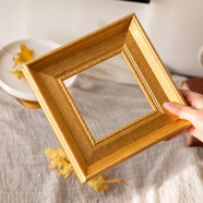 胖東來(lái)同款唐卡畫(huà)框中古金色實(shí)木相框裱埃及紙莎草定制版畫(huà)油畫(huà)外 復古金空框【油畫(huà)配件包+三角掛環(huán)+掛繩】只是外框, 【內尺寸60*80cm】掛墻