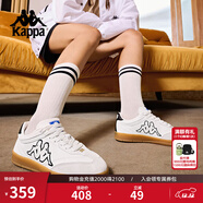 卡帕（Kappa）背靠背2025新款情侶復古TIFO德訓鞋男女休閑運動(dòng)鞋板鞋K0DZ5CC70 黑色/韓國白-990 39