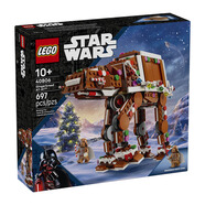 樂(lè )高（LEGO）星球大戰系列STAR WARS 星戰 兒童拼裝積木玩具 男孩女孩生日禮物 40806 姜餅屋 AT-AT步行機 697顆粒