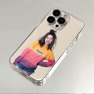 念立岸透明太空殼鄧紫棋大笑2.0適用于蘋(píng)果16/15/14/13promax手機殼12/ iPhone 6s