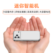 迷你4.5英寸2025正品袖珍512G全網(wǎng)通5智能小手機學(xué)生兒童雙卡人臉抖音藍牙音樂(lè )小說(shuō)備用機一鍵拍照 藍色【mini手機】 12+512GB 官方標配