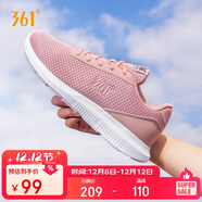 361°運動(dòng)鞋女秋冬季網(wǎng)面透氣輕便戶(hù)外健身休閑跑步鞋子女681832270-2