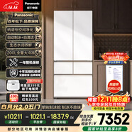 松下（Panasonic）白月光2.0五門(mén)515L法式多門(mén)冰箱家用零嵌入風(fēng)冷無(wú)霜自動(dòng)制冰一級能效NR-EE52APB-W【國家補貼20%】