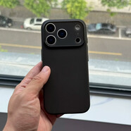 中掌柜超薄磨砂鈦灰軟套適用蘋(píng)果17air手機殼iPhone16promax全包小米151 [磨砂 透黑]金屬按鍵 拜耳精孔軟殼 小米 14