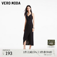 VEROMODA連衣裙新款優(yōu)雅時(shí)尚方領(lǐng)魚(yú)尾裙設計感純色約會(huì )玫瑰 郁金香裙-黑色 S