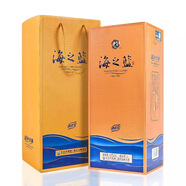 洋河藍色經(jīng)典海之藍480ml整箱裝 綿柔濃香型白酒 純糧名酒 52度 1000mL 1瓶 （2瓶送禮袋）