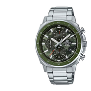 卡西歐（CASIO）手表EDIFICE系列八角金屬防水時(shí)尚商務(wù)石英男表 EFV-600D-3C