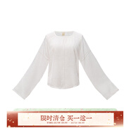 七月夕原創(chuàng  )漢服 一束春天 內搭短衫吊帶齊胸裙三色繡花圍裳女 短衫 現貨 XS