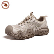 駱駝牌 女鞋戶(hù)外徒步登山鞋丑萌鞋休閑運動(dòng)鞋 P25A202027 杏色 38