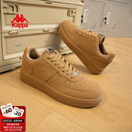 卡帕卡帕背靠背官方男鞋厚底運動(dòng)板鞋男軟底輕便潮流百搭小白鞋子男 雄鹿棕 35
