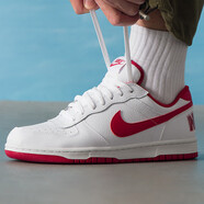 耐克（NIKE）官方艦店男鞋板鞋 秋冬新款簡(jiǎn)版運動(dòng)鞋耐磨防滑潮搭低幫休閑鞋 355152-150/新年紅 40.5