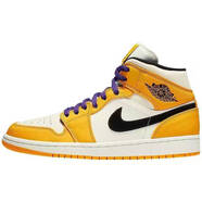 AJ1 喬1 白橙 紫金湖人 籃球鞋男鞋女鞋板鞋運動(dòng)鞋852542-700 AJ1 喬1 白橙 紫金湖人 852542-700 36