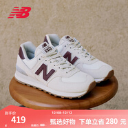 NEW BALANCE NB574官方休閑鞋女鞋復古舒適秋冬透氣網(wǎng)鞋輕便百搭潮流運動(dòng)鞋 米白色 WL574RCF 36 (腳長(cháng)22.5cm)尺碼詳詢(xún)客服