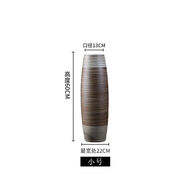 詠幻景德鎮干花落地花瓶大號陶瓷裝飾現代簡(jiǎn)約客廳擺件高歐式復古插花 高度602cm單獨瓶（關(guān)注送精美瓶墊）