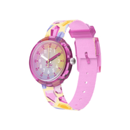 斯沃琪（Swatch）Flik Flak（飛菲）瑞士?jì)和直韺W(xué)生男女運動(dòng)石英腕表圣誕節禮物 閃亮寶石ZFPNP155