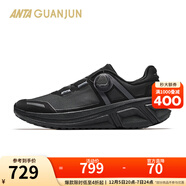 安踏（ANTA）3丨系列跑步鞋男鞋運動(dòng)鞋男25年冬新款男女跑鞋 【男款】基礎黑/城堡灰-1 39