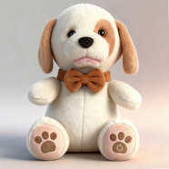 索迪AI智能對話(huà)機器人兒童毛絨玩具機器狗deepseek新年節女孩生日禮物