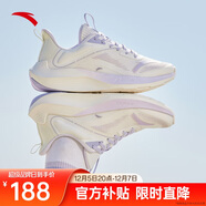 安踏毒刺丨跑步鞋女跳繩透氣舒適減震軟底運動(dòng)鞋慢跑鞋休閑女鞋