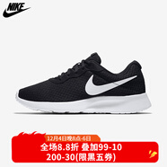 耐克（NIKE）女子跑鞋TANJUN透氣輕便網(wǎng)面運動(dòng)休閑鞋812655 812655-011/夏款 36