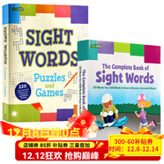 220個(gè)高頻詞練習冊1和2 英文原版 The Complete Book of Sight Words  幼兒早教詞匯書(shū) 課外練習冊 兒童小學(xué)英語(yǔ)教輔 常見(jiàn)字核心詞匯兒童字典詞典美國原裝進(jìn)口Sight