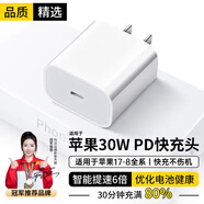 科沃【升級款】適用于蘋(píng)果15/16/17充電頭氮化鎵30W快充頭iPhone15promax/pro14/13充電器type-c線(xiàn)ipad