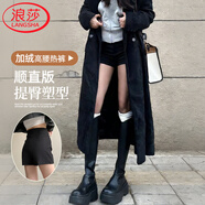 浪莎打底外穿短褲女加絨秋冬2025新款高腰顯瘦辣妹打底靴褲A字熱褲