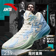 安踏KT3 team｜籃球鞋男秋冬季湯普森防滑減震男戶(hù)外實(shí)戰比賽運動(dòng)鞋子 【推薦-KT3 team】紙莎白/淡粉藍-1 39