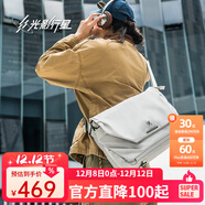 光影行星（GYXX）阿波羅2筆記本電腦包男士通勤單肩斜挎包適用蘋(píng)果聯(lián)想拯救者 霜月白/中+相機內膽包、1機2鏡