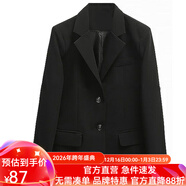 梵奧格（FANAOGE）春秋大學(xué)生面試職業(yè)裝時(shí)尚西服西裝氣質(zhì)套裝正裝女套裝高端工作服 單件外套 帶墊肩 L 【推薦109-119斤】 急件當日發(fā)-聯(lián)系客服可順豐