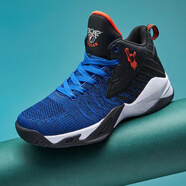 喬丹格蘭（JOEDON GOLAN）大碼籃球鞋男鞋秋冬高幫球鞋耐磨運動(dòng)鞋加絨保暖休閑棉鞋 寶藍9950 42