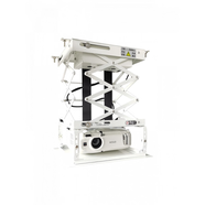 博睿奇2025款特薄隱藏嵌入式家用三面智能遙控語(yǔ)音投影儀電動(dòng)吊架投影機遙控升降支架 2米聯(lián)動(dòng)版