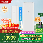 格力（GREE）時(shí)光錦【國際領(lǐng)先】變頻冷暖3匹1級能效 分布式送風(fēng) 雙重殺菌 恒暖除霜 格力冷酷外機立式空調柜機 2匹 一級能效 格力冷靜王+ 更冷更靜更省電 (格調米/鉑金白)
