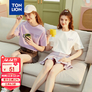 唐獅（TonLion）2025短袖T恤印花半袖上衣寬松體恤衫