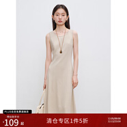 自巧小個(gè)子背心裙休閑套裝女2024秋季新款衛衣開(kāi)衫連衣裙兩件套 椰奶色連衣裙 XS (2碼)