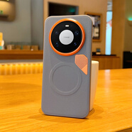 魯深輕薄素皮磁吸華為Mate80Pro手機殼不沾指紋Mate80保護套80Promax手機套男女款防摔硅膠軟邊金甲 灰色-磁吸金甲散熱五金 華為Mate70Pro十【贈保護膜+鏡頭膜】