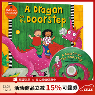 A Dragon on the Doorstep 臺階上的恐龍 英文原版兒童繪本 Barefoot Books 廖彩杏有聲書(shū)單 附CD 常青藤爸爸推薦 邊聽(tīng)邊學(xué) 親子教育互動(dòng)啟蒙學(xué) 綠山墻