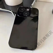 梵魂簡(jiǎn)約純色適用iPhone13/14/15promax手機殼XS/XR全包7/8plus防摔12 亮黑鏡頭全包【無(wú)圖案】 蘋(píng)果6s