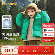 巴拉巴拉兒童羽絨服男童寶寶童裝女童冬裝親子裝洋氣外套208424107220