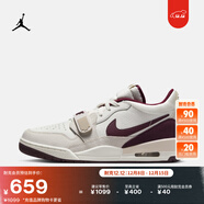 耐克（NIKE）Jordan官方耐克喬丹AJ312男子運動(dòng)鞋春季新款蛇年新年低幫IB4712 161帆白/鮮亮勃艮第酒紅/帆白/金屬金/隊紅 40.5