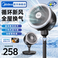 美的（Midea）空氣循環(huán)扇電風(fēng)扇落地扇家用搖頭臺式桌面兩用電扇可拆洗節能立式輕音輕羽扇宿舍低噪臺扇 【廣域循環(huán) 多檔調節】香薰驅蚊FGA25SCY