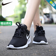 耐克（NIKE）官方女鞋 25冬季新款運動(dòng)鞋低幫透氣休閑鞋緩震時(shí)尚跑步鞋子 818381-011 黑白/TANJUN 36