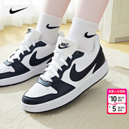 耐克（NIKE）女鞋士 25冬季新款運動(dòng)鞋子女時(shí)尚大童休閑鞋低幫耐磨輕便板鞋女 【黑白熊貓】131-曬圖退5 38 （內長(cháng)240mm左右）