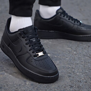 耐克（NIKE）空軍一號板鞋男鞋2025冬季新款Air Force 1運動(dòng)鞋低幫AF1休閑鞋 黑色CW2288-001黑武士 42