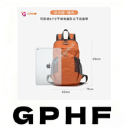 GPHF日本戶(hù)外專(zhuān)業(yè)登山包女男運動(dòng)小背包旅游徒步雙肩包爬山旅行包書(shū)包 (橘色（迷你款）)
