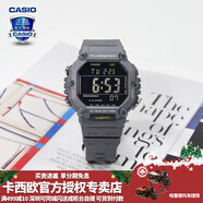 卡西歐（CASIO） 男表女表卡西歐手表男女情侶表學(xué)生時(shí)尚運動(dòng)表太陽(yáng)能雙顯電子表 AE-1600H-8BVPF玄武灰