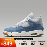 NIKE 女子Air Jordan 4 Retro籃球鞋 IB6716-100 38.5