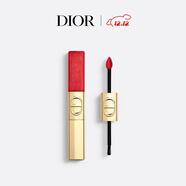 迪奧DIOR【圣誕限定】烈艷藍金雙效唇釉 999口紅化妝品生日禮物送女生