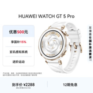 HUAWEI WATCH GT 5 Pro 國家補貼15% 冰川白42mm華為智能手表玄璣感知系統進(jìn)階運動(dòng)情緒健康助手